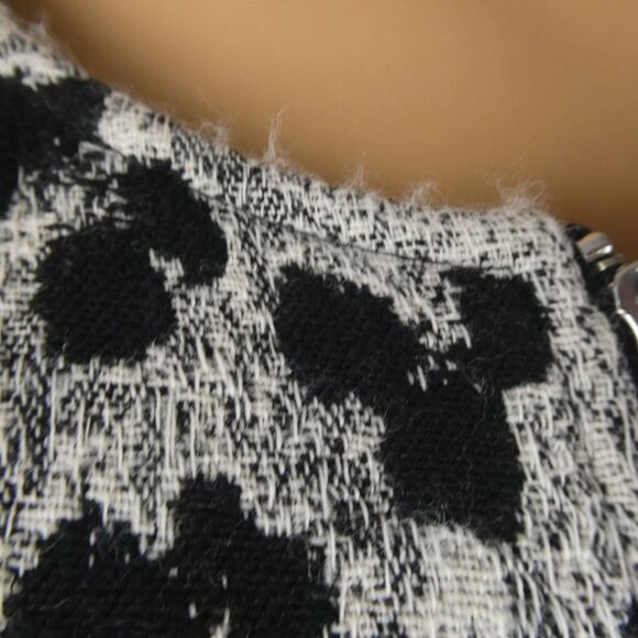 Lafayette 148 New York Tailored Wool Blend Animal Print Full Zip Up Blazer 16 - Picture 7 of 11